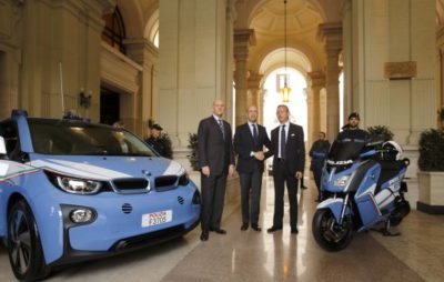 Des scooters électriques BMW pour la police à l&rsquo;EXPO 2015 :: En bref