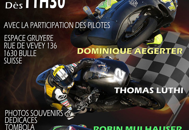 Repas de soutien du Swiss Team Moto2 – C’est vendredi dès 11 h 30