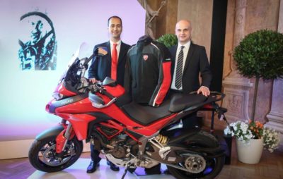 Le prix Porsche à Dainese et Ducati pour le jumelage entre veste à airbag et Multistrada :: Actu, Test motos