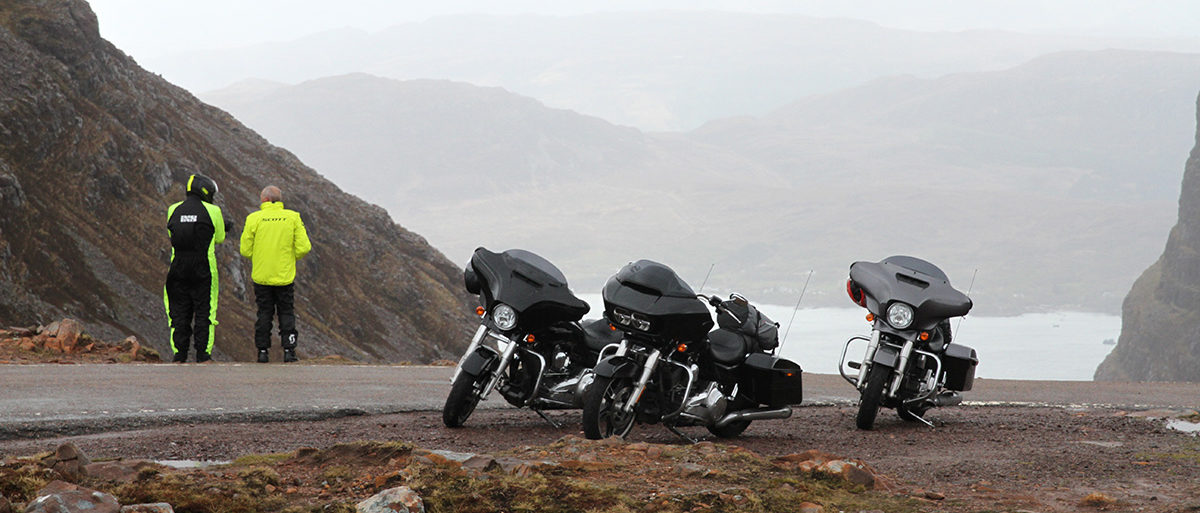 L’écosse, ses moutons, ses lochs, ses whiskies et… ses Harley