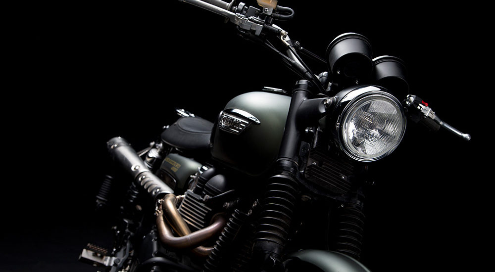 La Triumph Scrambler Jurassic World aux enchères