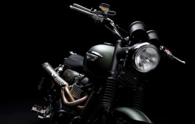 La Triumph Scrambler Jurassic World aux enchères :: En bref