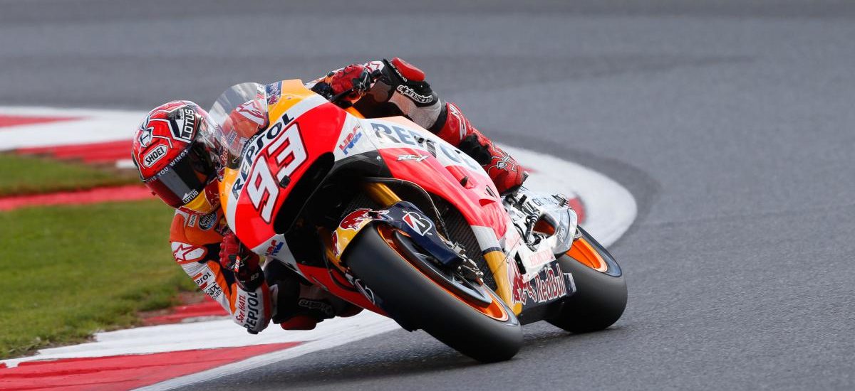 Márquez décroche la Pole et le record de la piste à Silverstone