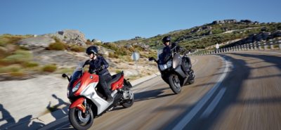 Les maxiscooters BMW plus réactifs au feu et avec l’antipatinage :: Actu, Tests scooters