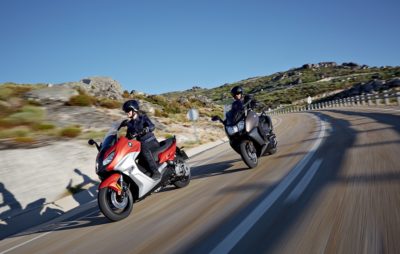 Les maxiscooters BMW plus réactifs au feu et avec l’antipatinage :: Actu, Tests scooters