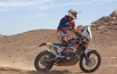 Damien Udry franchit la deuxième étape du rallye du Merzouga :: Sport