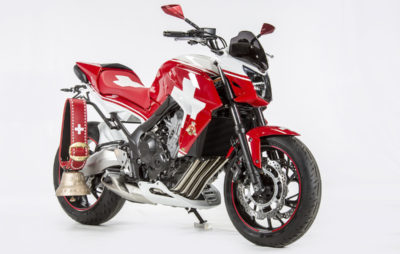 Et voici la Honda CB 650 F Swiss Edition – avec la cloche! :: Actu, Test motos