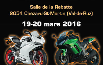 L&rsquo;expo deux-roues neuchâteloise, c&rsquo;est ce week-end à Chézard :: En bref, Nouveautés 2016