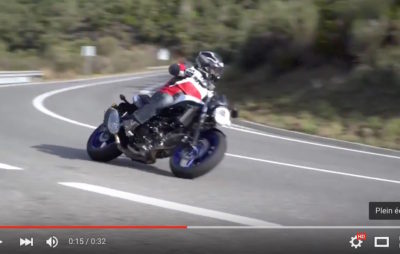 La Suzuki SV 650 – modèle 2016 – qui frotte en virage :: Vidéo