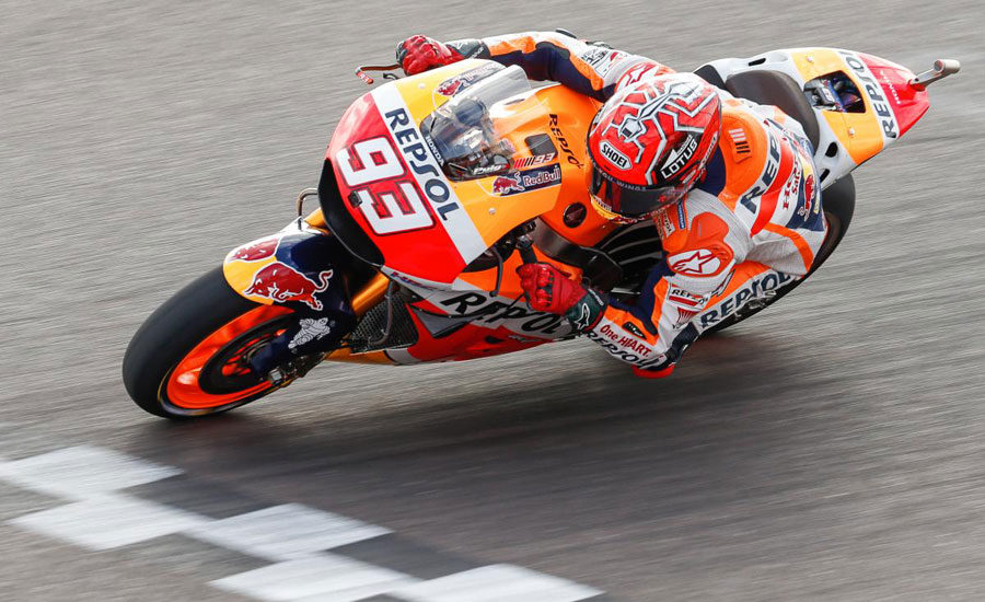 MotoGP – Marquez chute mais prend la pole en Argentine