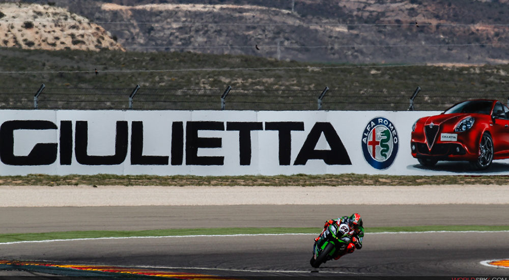 Superbike à Aragon – Sykes en Pole devant Guintoli et Lowes