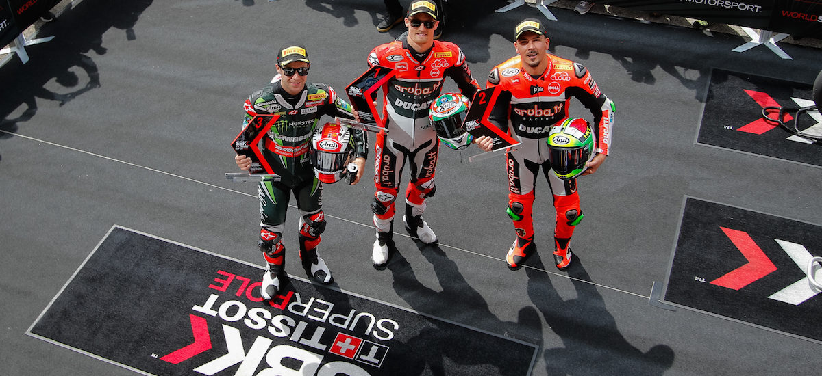 Davies mène le duo Ducati en Superpole SBK à Imola