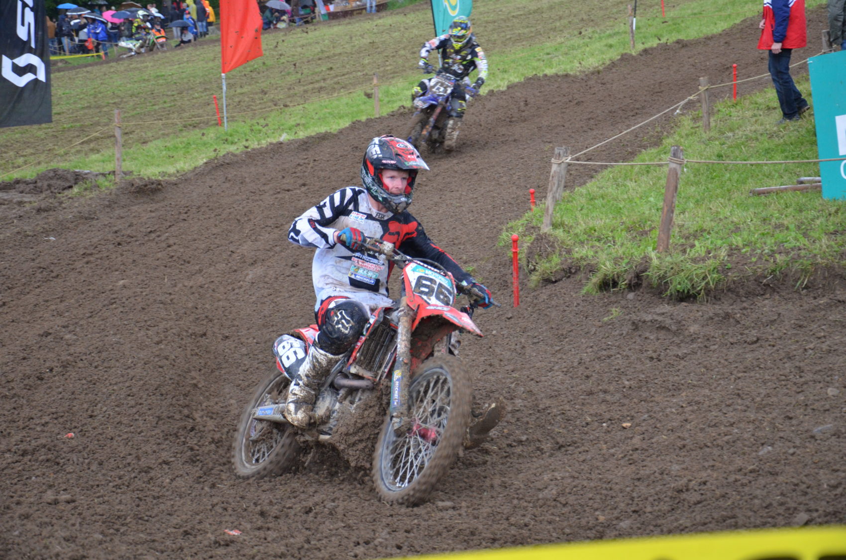 Schafer (Honda) en MX à Muri