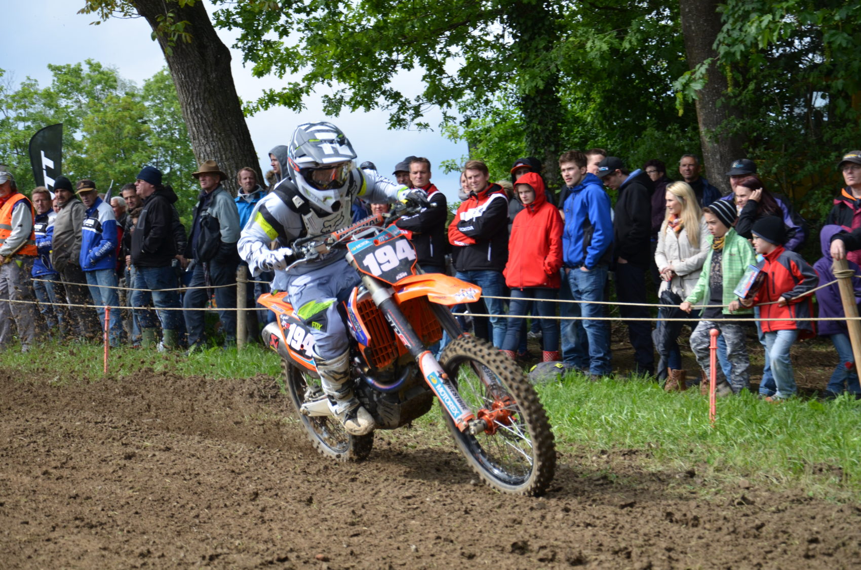 Kevin Auberson (KTM) en MX 2 à Muri