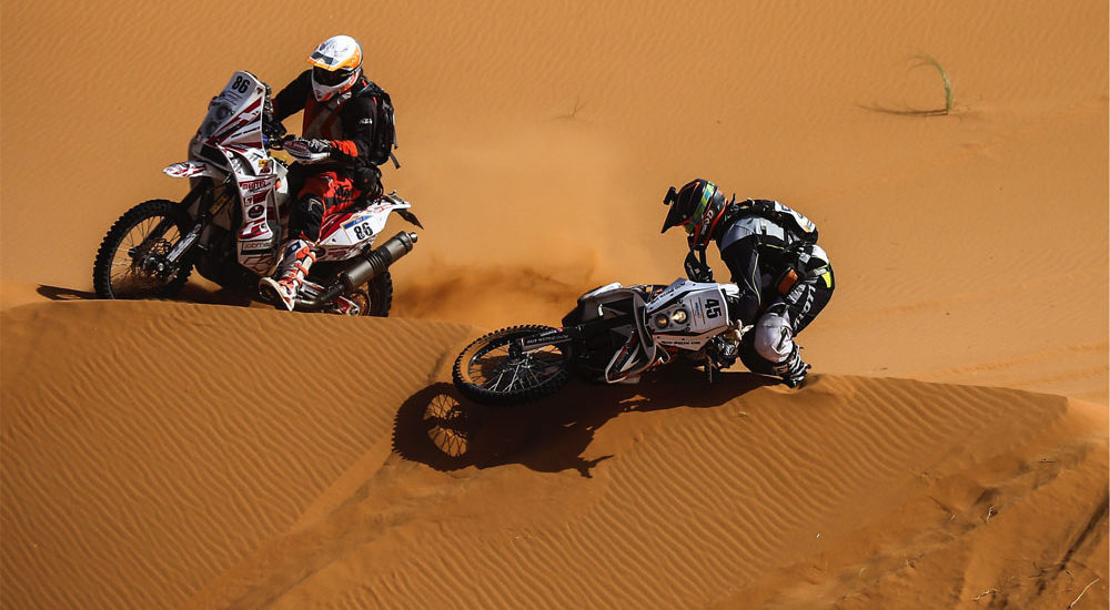 Nicolas Monnin est venu à bout du rallye du Merzouga