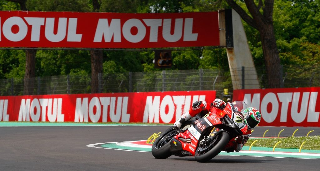 Une double victoire pour Davies (Ducati) à Imola en World Superbike