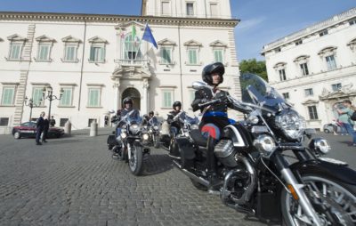 Des Guzzi California pour la garde présidentielle italienne :: Police