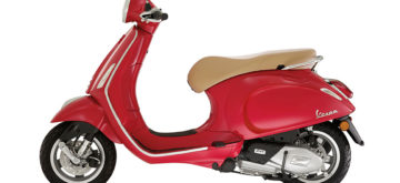 Nouvelle motorisation pour les Vespa Primavera et Sprint