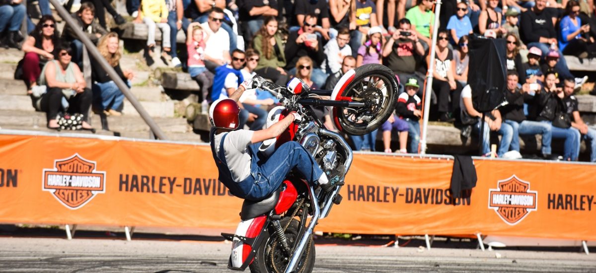 Du spectacle et de la musique au Verbier Bike Fest