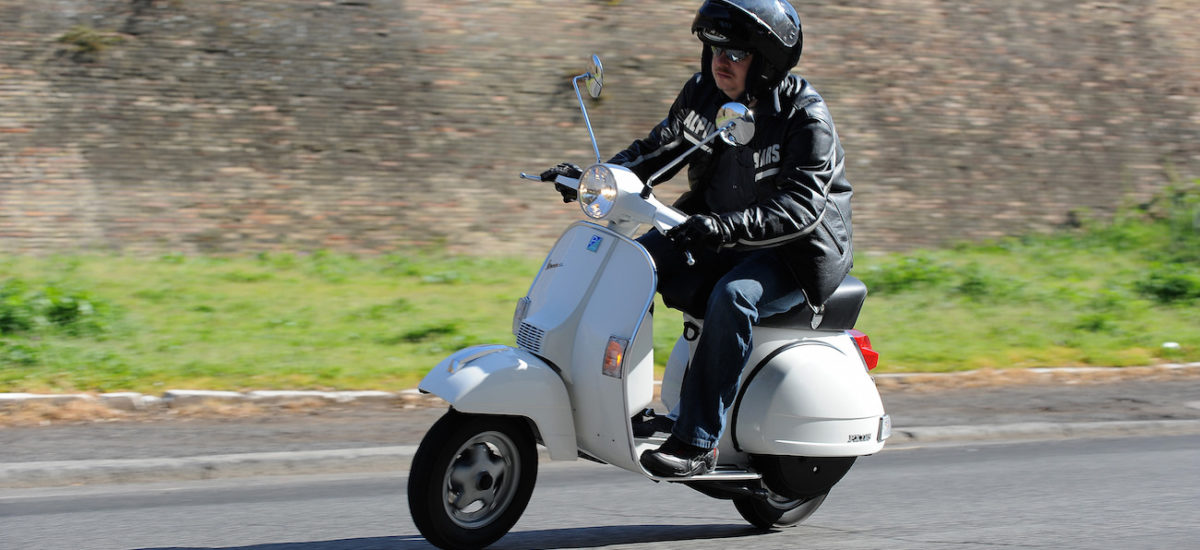 La célèbre Vespa PX fait elle aussi partie des victimes d’Euro 4