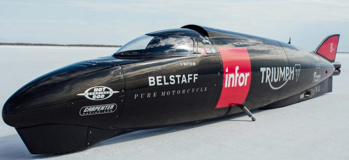 Echec de la première tentative de record sur le lac salé de Bonneville