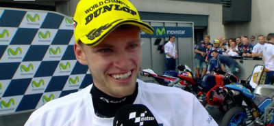 Brad Binder est champion du monde :: Aragon Moto3