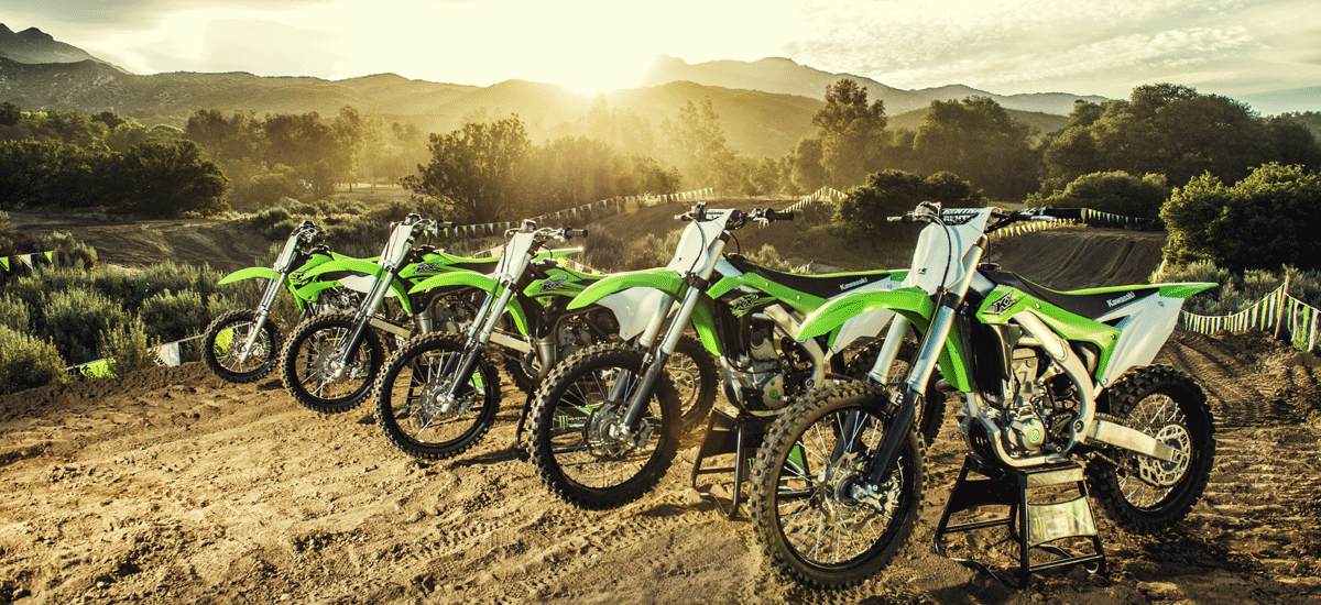 Testez la gamme Kawasaki cross à Gressy!