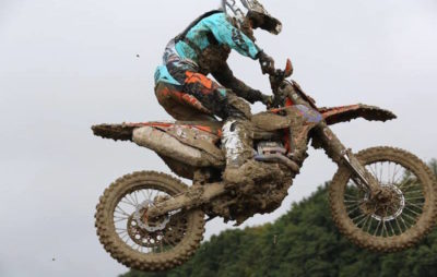 Le plus âgé des frères Auberson remporte enfin le titre MX2 à La Caux-sur-Cossonay :: Motocross suisse