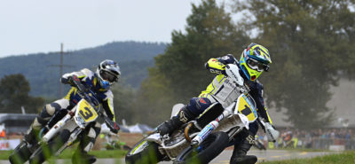 Les pilotes fribourgeois de Supermoto en forme à Frauenfeld :: Championnat suisse