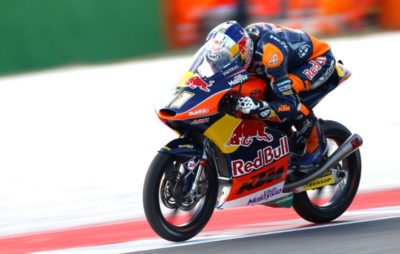 Le Sud-africain Brad Binder remporte la course en Italie :: GP Moto3 de Misano