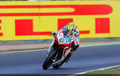 Le bon coup de Cluzel! Krummenacher garde espoir :: Magny-Cours Supersport