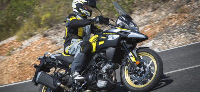 Un ABS de virage pour le grand Suzuki V-Strom :: Nouveauté 2017