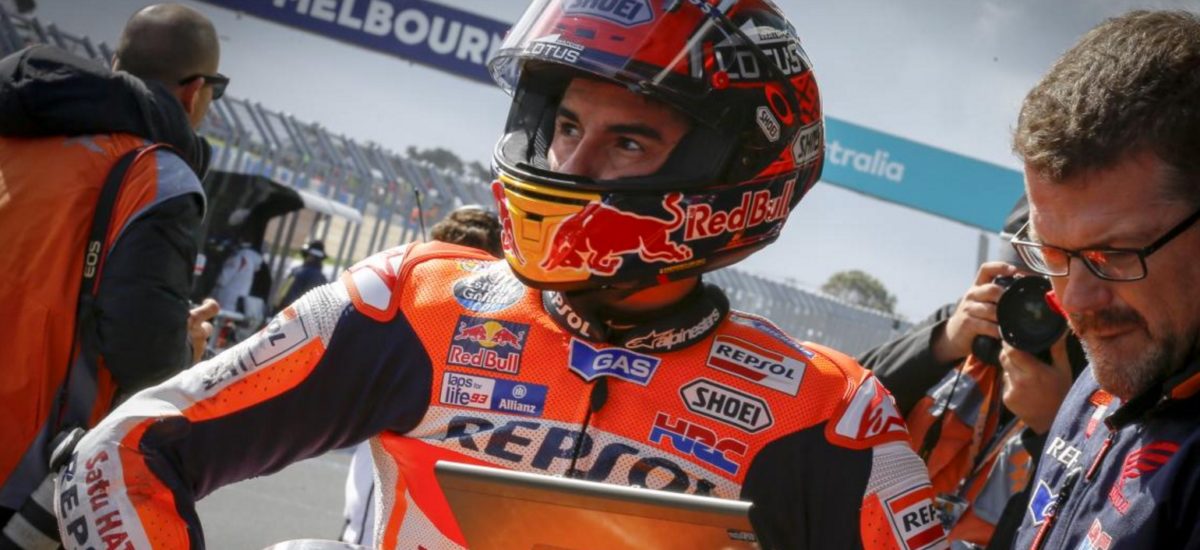 Pole position à Philip Island, et de sept pour Marquez!