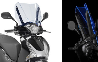 Givi invente la bulle fluo, disponible pour les Honda SH :: Equipements