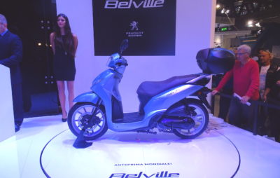 Le Belville, un nouveau scooter roues hautes chez Peugeot :: Nouveautés 2017
