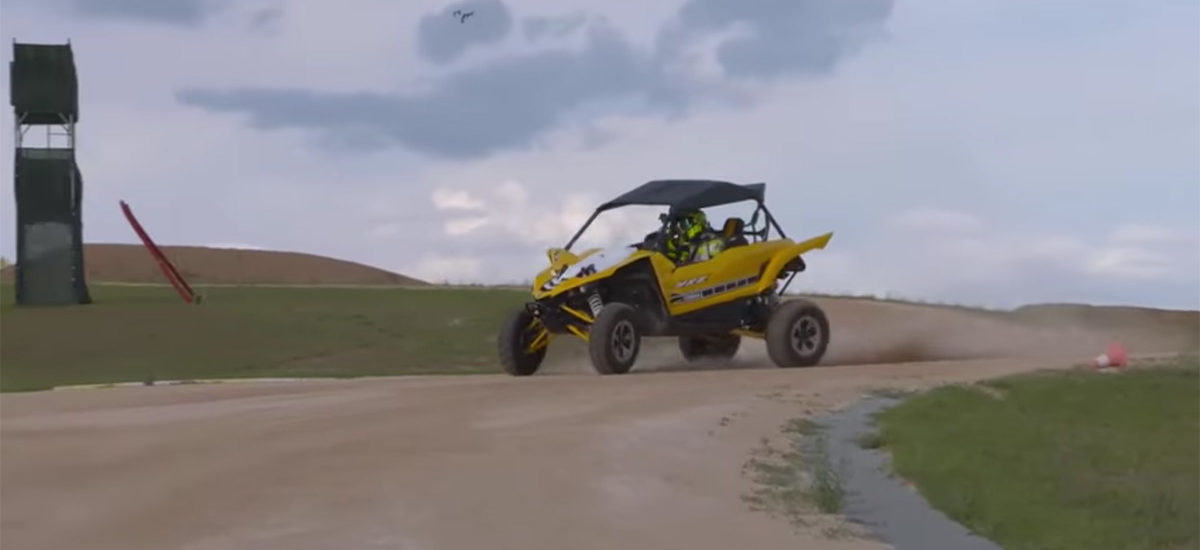 Le « Doctor » s’amuse avec le Yamaha YXZ1000R