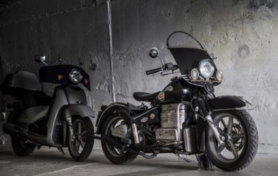 Un scooter Scarabeo transmuté en moto custom! :: Personnalisation