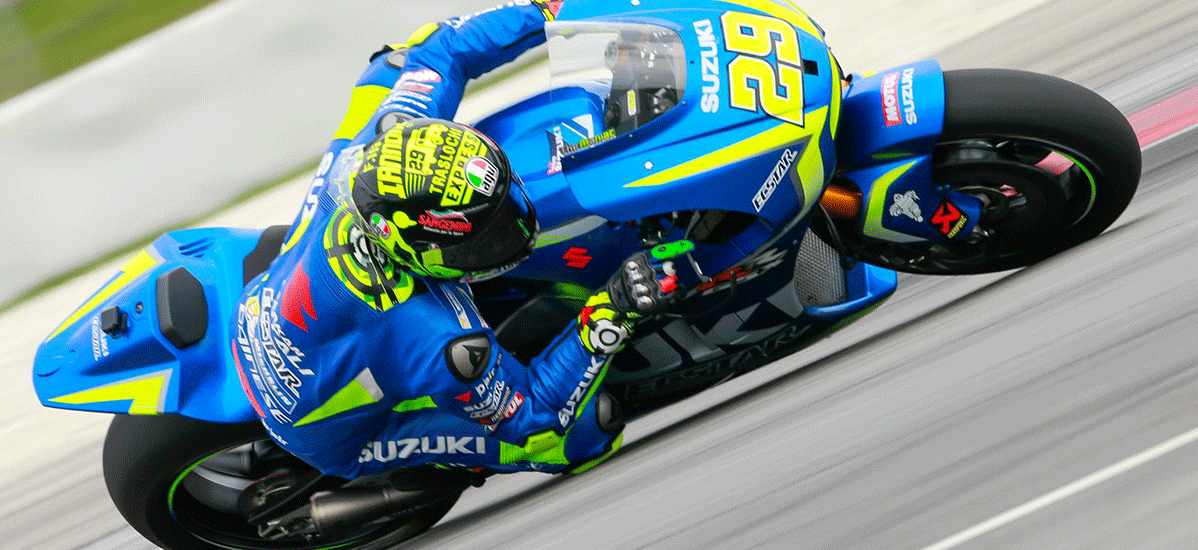 Iannone le plus rapide avec sa Suzuki!