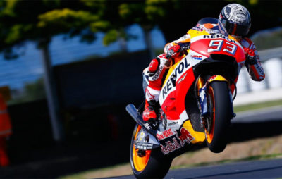 Marquez en champion titré! Rossi tout proche. :: Tests MotoGP