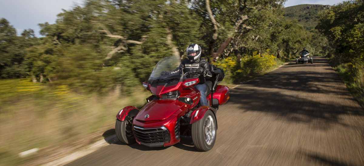 Les Spyder F3, ou le fun sur trois roues