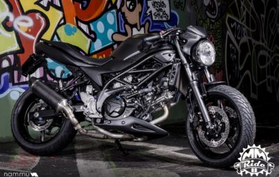 Un concess’ Suzuki genevois réalise la SV 650 Café Racer pour tous :: Personnalisation