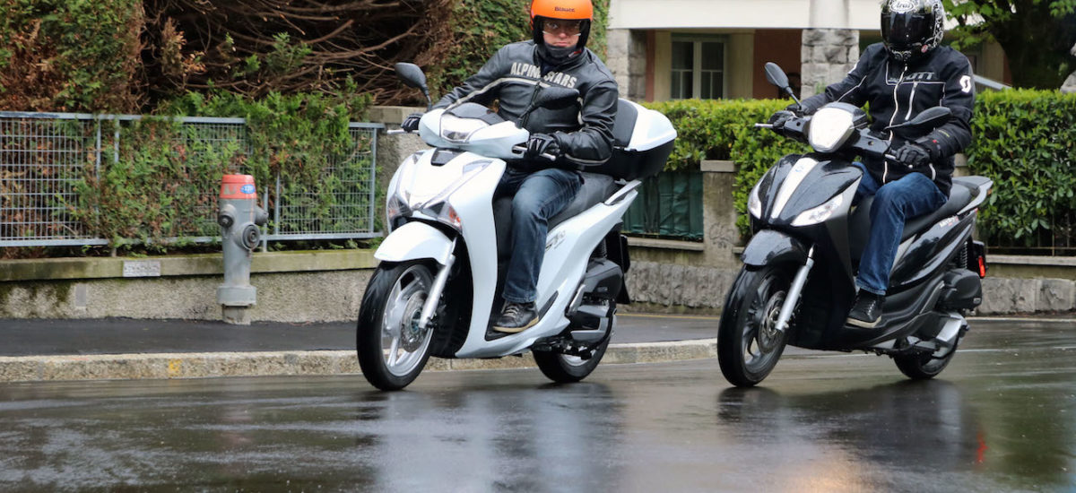 Honda SH 125 contre Piaggio Medley 125, duel en roue haute