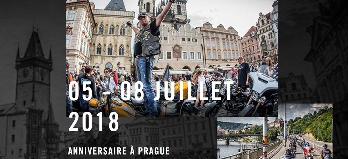 Harley-Davidson fêtera ses 115 ans à Prague en 2018!