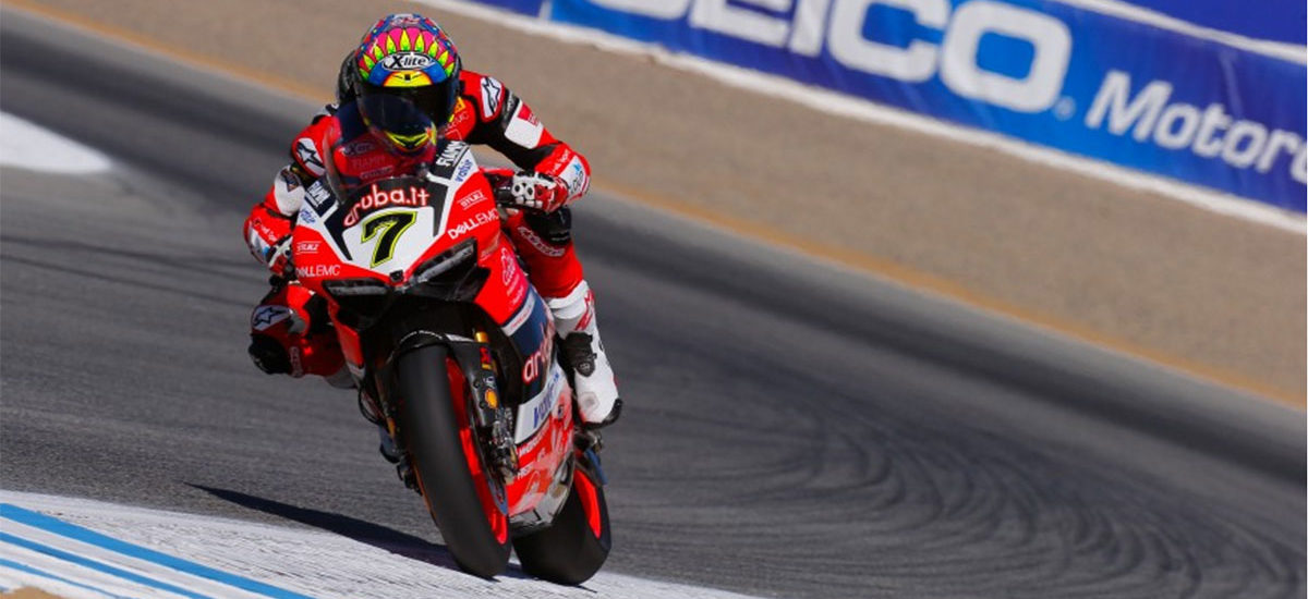 Davies remporte la 1re course de Laguna Seca