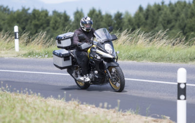 Un bec et une dose de modernité pour la « petite » V-Strom :: Test Suzuki