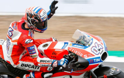 Coup double pour Dovizioso qui gagne la course et prend la tête du championnat :: British Grand Prix MotoGP