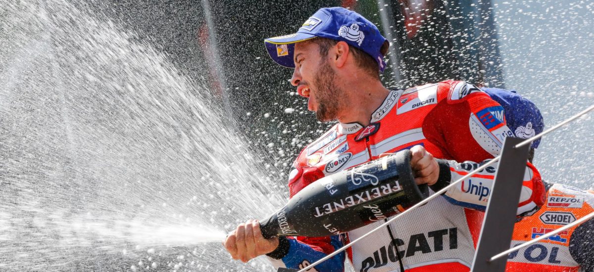 Troisième victoire de l’année pour Dovizioso, devant Marquez