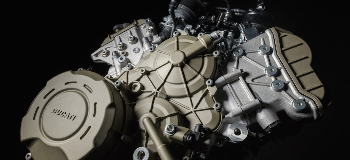 Un nouveau moteur V4 pour les superbikes Ducati