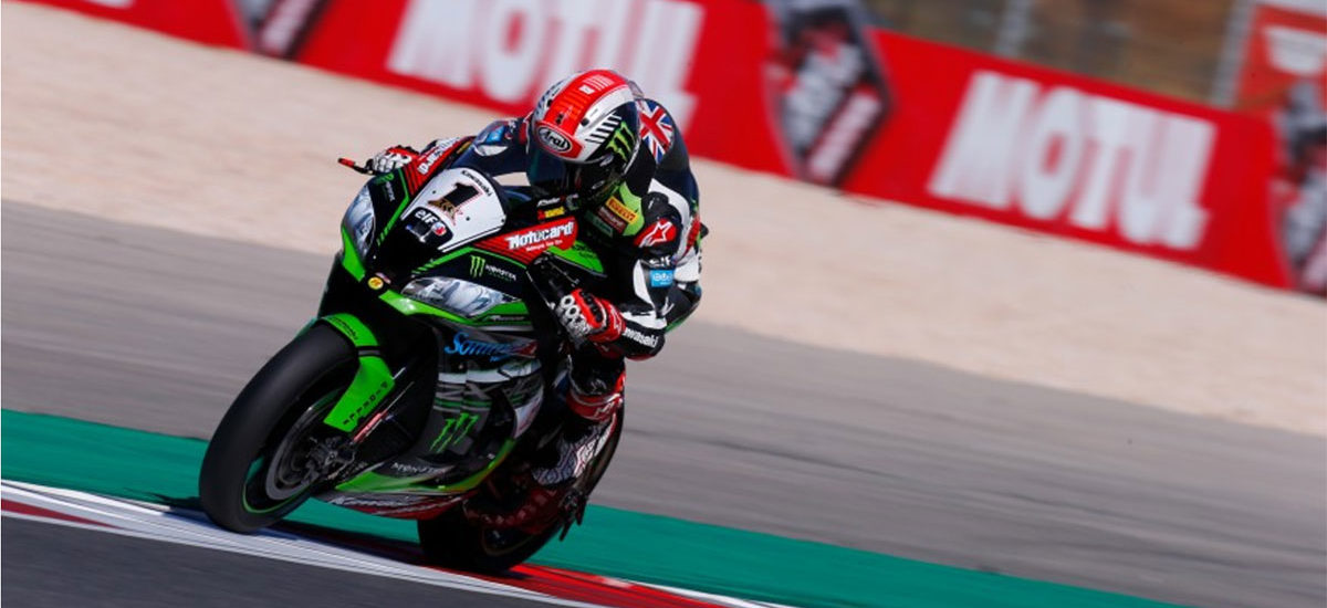 Jonathan Rea seul au monde lors de la 1re manche