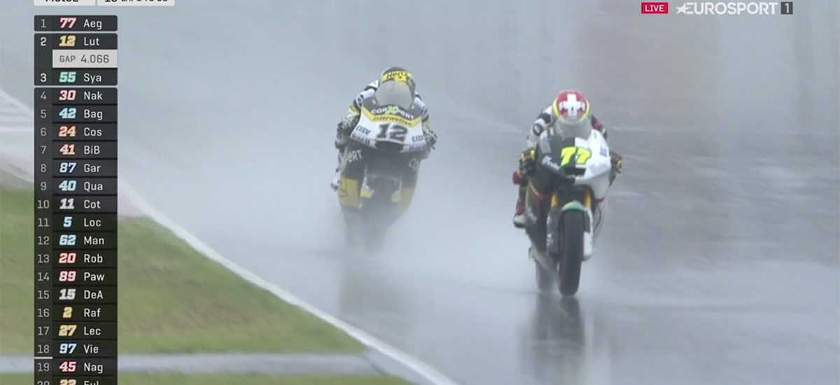 Sublime et historique doublé suisse à Misano!